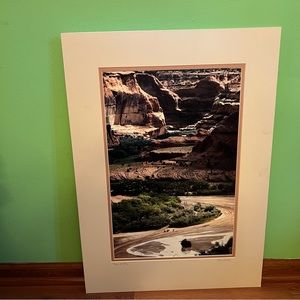 23”x32” Cardboard Framed Wall Art - Canyon De Chelly NE Arizona By Celia Roberts